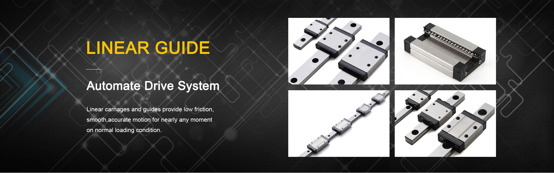 Linear guide ways / Linear guide / Liner rail / Slide block replacement for HIWIN / THK / IKO / PMI / NSK/CPC / TBI/ABBA / T-WIN